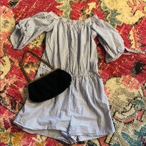 Off the shoulder romper